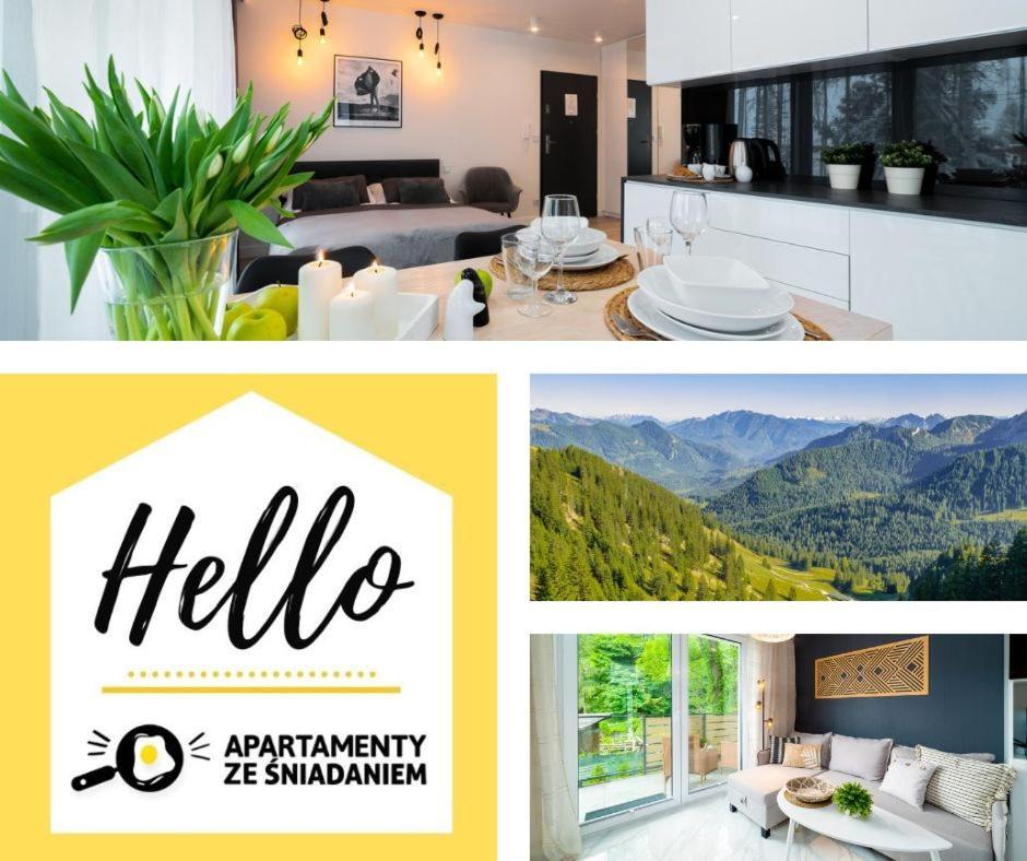 Hello Apartamenty - Lesny Dom 卡尔帕奇 外观 照片